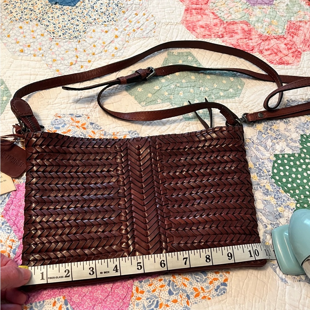 Leather handbag